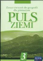 Okładka książki Geografia  GIM  3 Puls Ziemi ćw. ROŻAK/NE