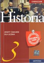 Okładka książki Historia GIM  3 ćw OPERON