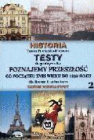 Okładka książki Historia - LO 2 Testy Zakres Podstawowy SOP ST