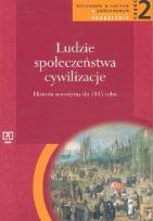 Okładka książki Historia LO Ludzie społeczeństwa 2 podr WSiP
