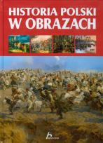 Okładka książki Historia Polski w obrazach  Dragon