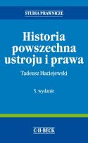Okładka książki Historia powszechna ustroju i prawa