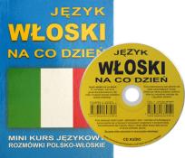 Okładka książki J. Włoski na co dzień. Mini kurs jęz. CD gratis