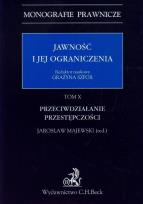 Opakowanie Jawność i jej ograniczenia Przeciwdziałanie przestępczości Tom 10