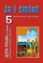 Okładka książki Język polski SP 5 kształcenie literackie MARKA