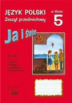 Okładka książki Język polski SP 5 zeszyt przedmiotowy MARKA