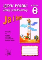 Okładka książki Język polski SP 6 zeszyt przedmiotowy MARKA