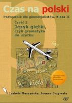 Okładka książki J.Polski GIM 2/2 podr Czas Na Polski wyd.2010 OE