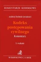 Okładka książki Kodeks postępowania cywilnego. Komentarz wyd. 5