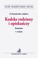 Okładka książki Kodeks rodzinny i opiekuńczy Komentarz