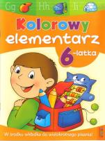 Okładka książki Kolorowy elementarz 6-latka LITERKA
