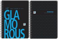 Opakowanie Kołozeszyt PP B5/100K kratka Be Glamorous (5szt)