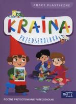 Okładka książki Kraina przedszkolaka Prace plastyczne w teczce