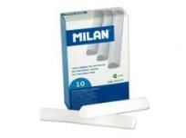 Opakowanie Kreda trójkątna biała 10 sztuk MILAN