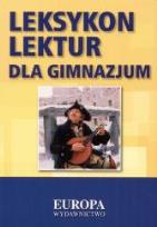 Okładka książki Leksykon lektur dla gimnazjum EUROPA