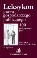 Okładka książki Leksykon prawa gospodarczego publicznego
