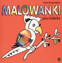 Okładka książki Malowanki pięciolatka