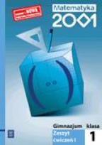Okładka książki Matematyka GIM 2001 1/1 ćw. WSiP