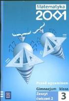 Okładka książki Matematyka GIM 2001 ćw. 3/2 wyd.2008 WSIP