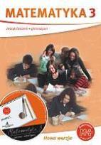 Okładka książki Matematyka  GIM 3 ćw (+CD) wyd. 2008 GWO