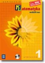 Okładka książki Matematyka GIM Wokół...1 podr CD Gratis 2009 WSiP