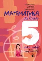 Okładka książki Matematyka SP  5 Matematyka Dla Ciebie Zb NE
