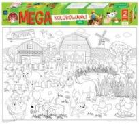 Opakowanie Mega Kolorowanki Farma