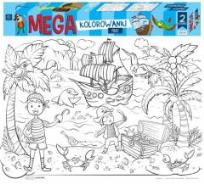 Opakowanie Mega Kolorowanki Piraci