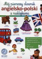 Okładka książki Mój pierwszy słownik angielsko-polski z naklejkami