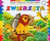 Okładka książki Moja pierwsza kolorowanka - Zwierzęta