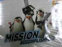 Opakowanie Naklejki dekoracyjne A3 kpl 4 ark. Pingwiny Movie