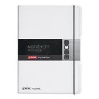 Okładka książki Notatnik A4/2x40K kratka+linia My.BookF biały