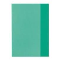 Opakowanie Okładka A5 przezroczysta zielona (25szt)