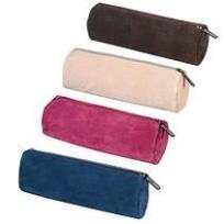 Opakowanie Piórnik kosmetyczka okrągły zamszowy RK (5szt)