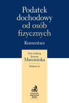 Okładka książki Podatek dochodowy od osób fizycznych Komentarz 2015