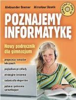 Okładka książki Poznajemy informatykę podr. (+CD) GIM VIDEOGRAF