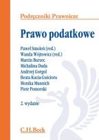 Okładka książki Prawo podatkowe