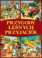 Okładka książki Przygody leśnych przyjaciół (bordo)