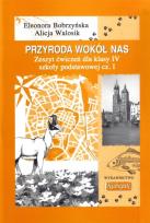 Okładka książki Przyroda Wokół Nas SP 4/1 ćw KUBAJAK
