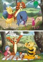 Opakowanie Puzzle 2x48 Kubuś Puchatek i Przyjaciele DINO