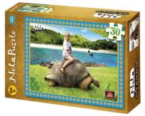 Okładka książki Puzzle Nela małą reporterka Żółw