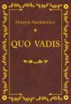 Okładka książki Quo vadis - H. Sienkiewicz IBIS