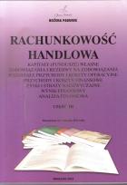 Okładka książki Rachunkowość Handlowa Część III w.2012 PADUREK