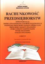 Okładka książki Rachunkowość Przedsiębiorstw Część IV w.2012