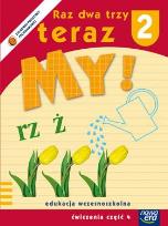 Okładka książki Raz dwa trzy Teraz My 2 ćwiczenia cz.4 NE