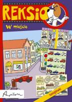 Okładka książki Reksio. Łamigłówki. W mieście