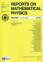 Opakowanie Reports on Mathematical Physics 75/2 2015 Kraj