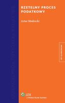 Okładka książki Rzetelny proces podatkowy