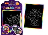 Opakowanie Scratch Art. Tęczowa seria - Kot
