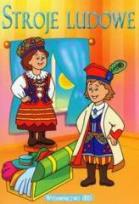 Okładka książki Stroje ludowe kolorowanka
